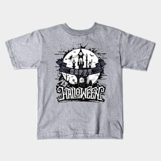 Haunted Castle: Embrace the Halloween Night Kids T-Shirt